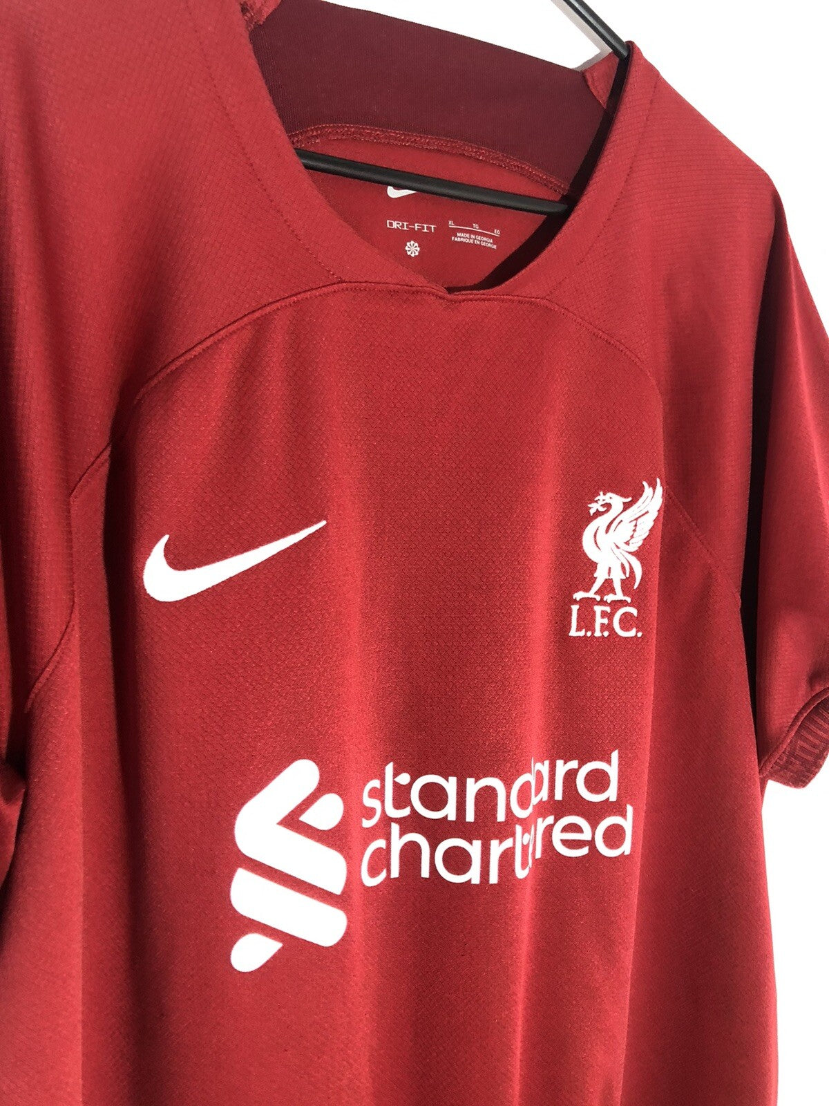 Liverpool M. Salah #11 2022/23 XL Home Shirt Nike Excellent Condition DM1843-609