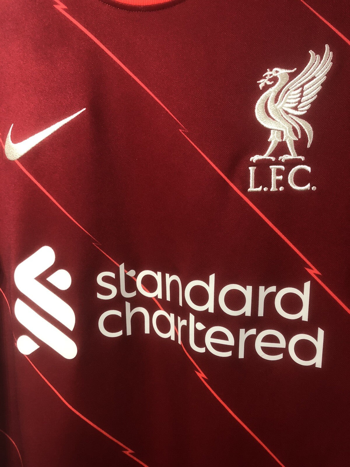 Liverpool Virgil #4 Small 2021/22 Home Shirt Nike Excellent Condition DB2560-688