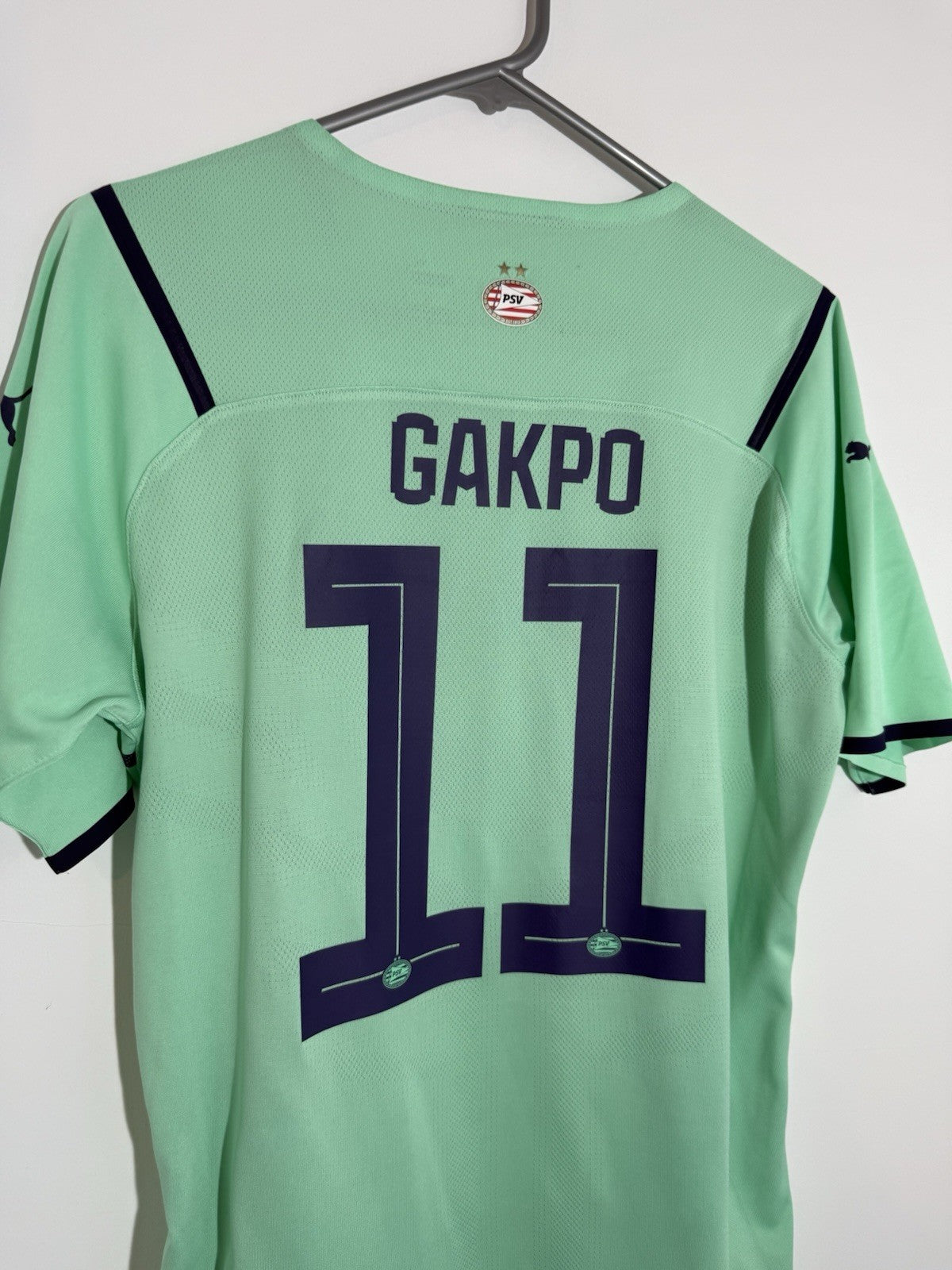 PSV Gakpo #11 2021/22 XL Authentic 3rd Shirt Puma Excellent Condition 759557-03