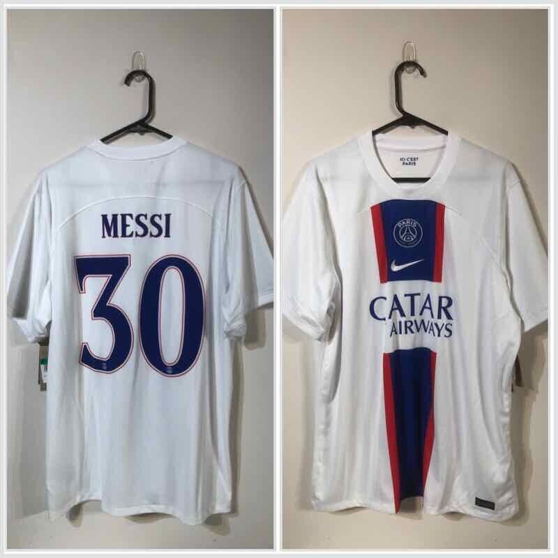 Messi #30 Paris St Germain 2022/23 X-Large Away Shirt Nike Excellent Condition