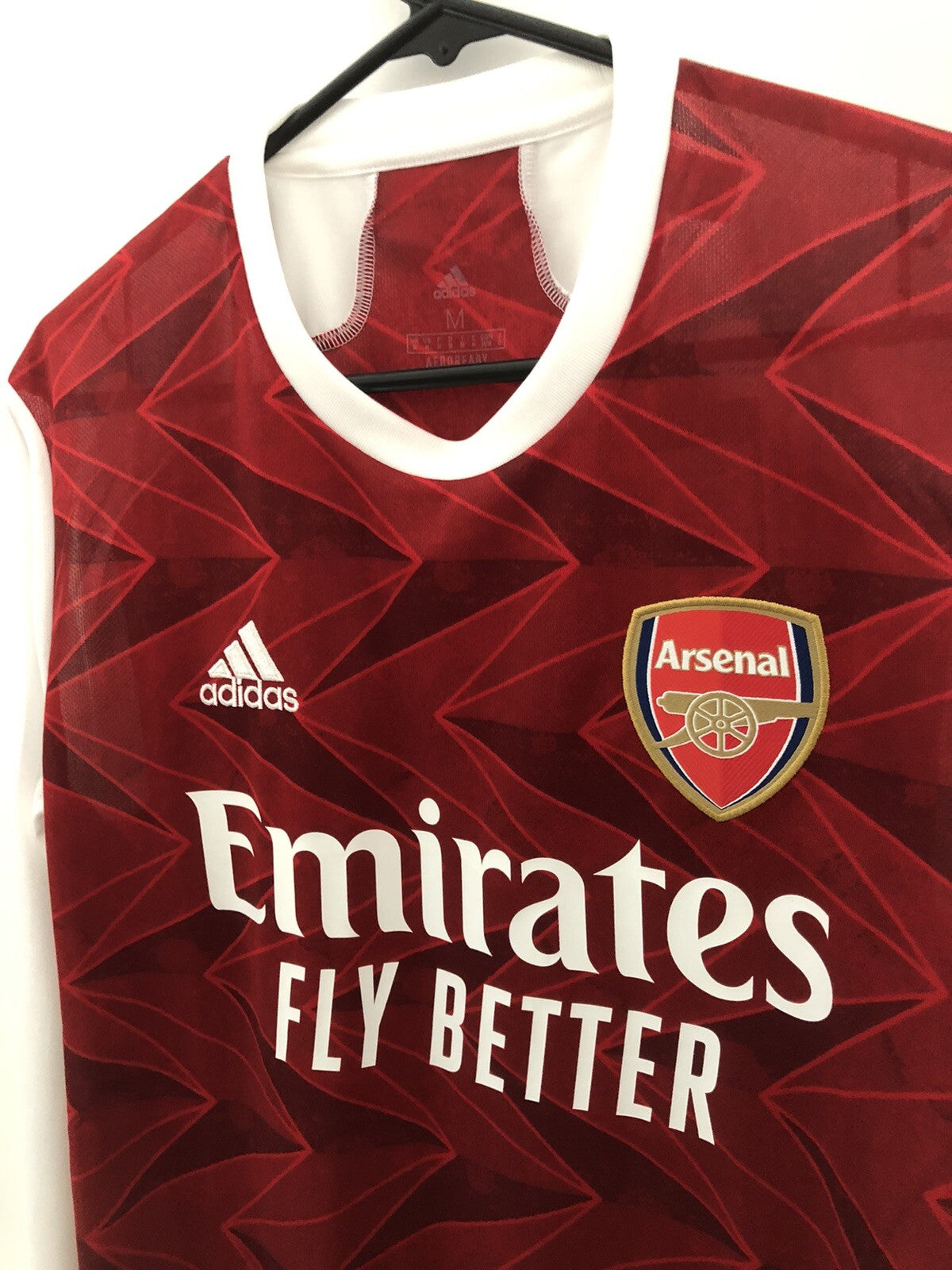 Arsenal Saka #7 2020/21 Euro Medium Home Shirt BNWT EH7814