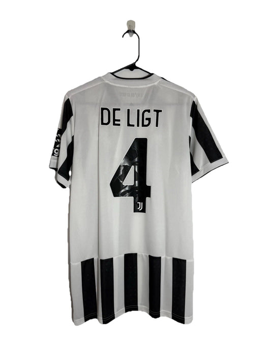 Juventus De Ligt #4 2021/22 Large Home Shirt Adidas BNWT GS1442