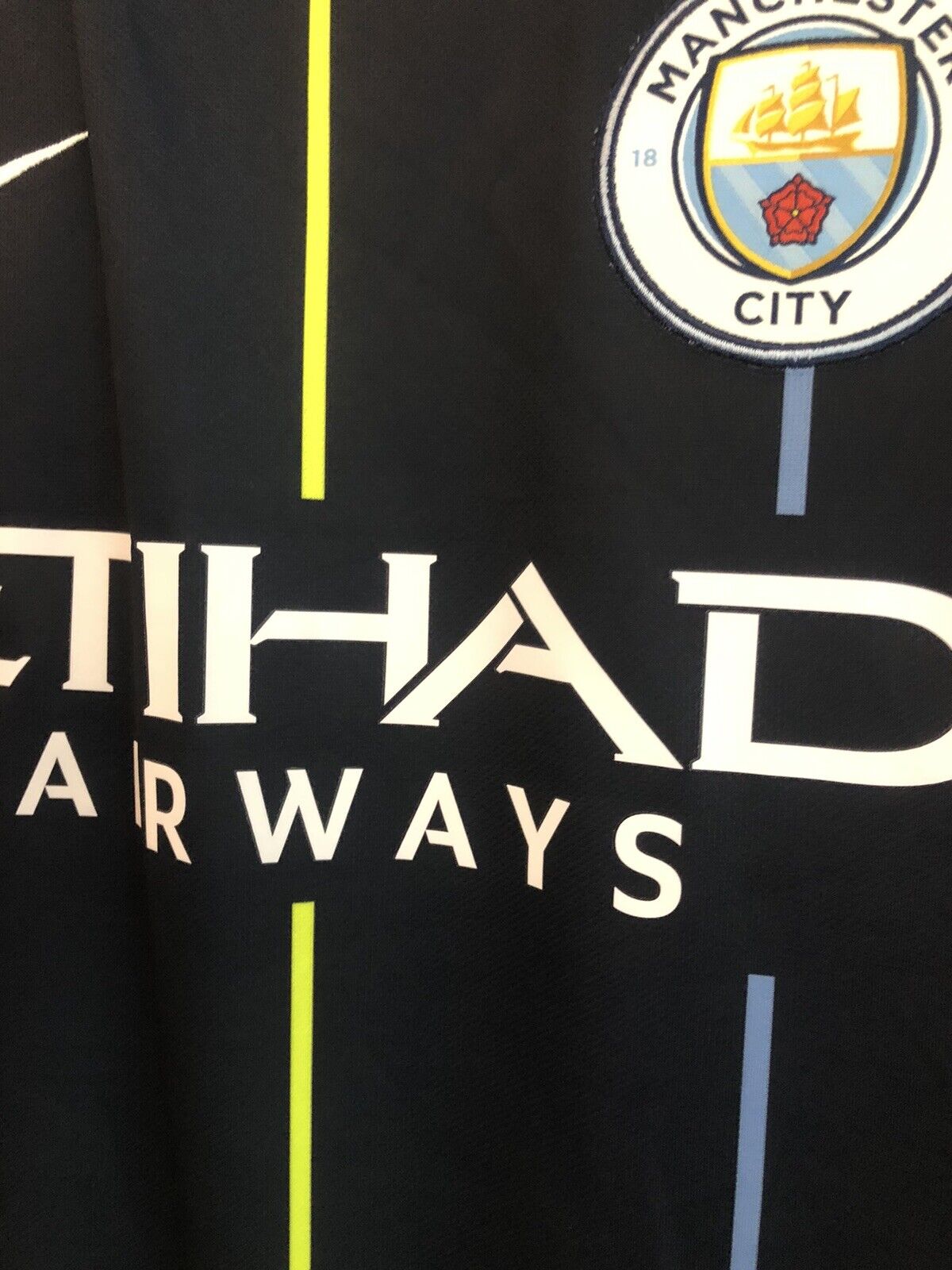 Foden 47 Manchester City 2018 19 Small Away Shirt Excellent Condition 919002 476