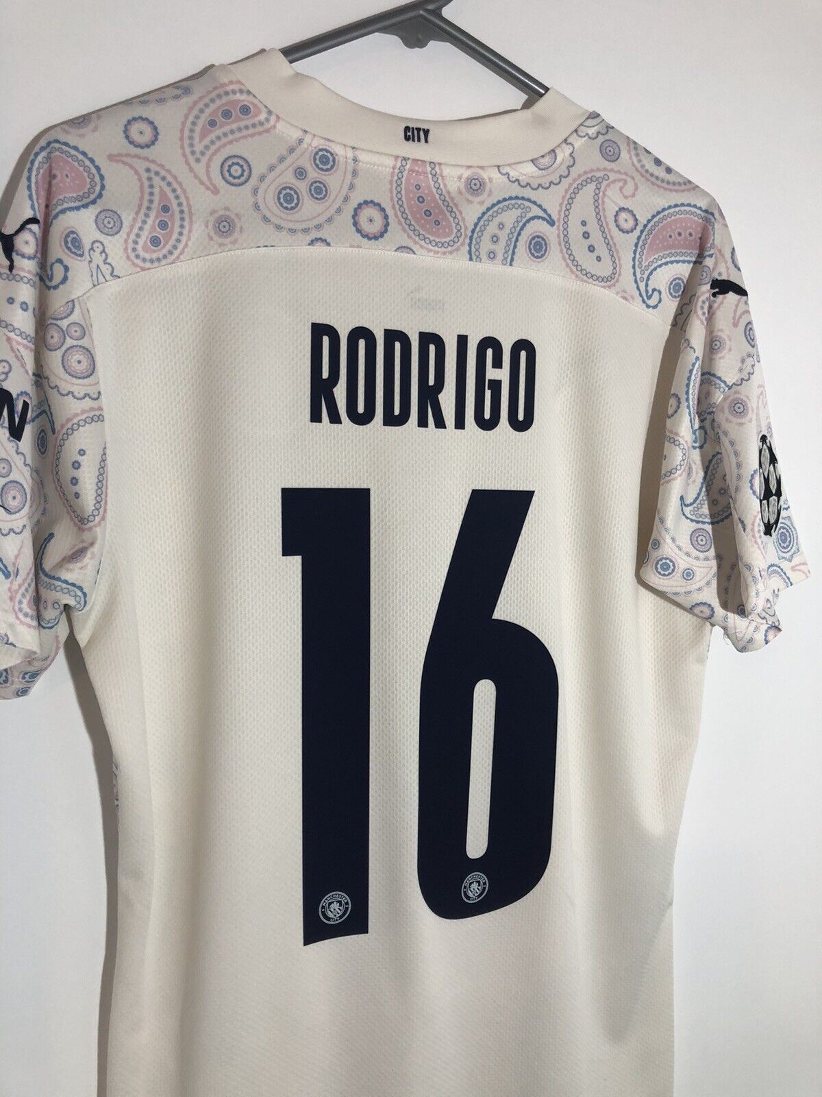 Rodrigo 16 Manchester City 2020 21 Medium Cl 3rd Excellent Condition 757095 03