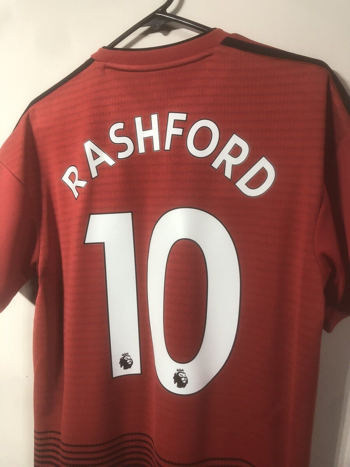 Rashford 10 Manchester United Medium 2018 19 Home Excellent Condition Cg0040