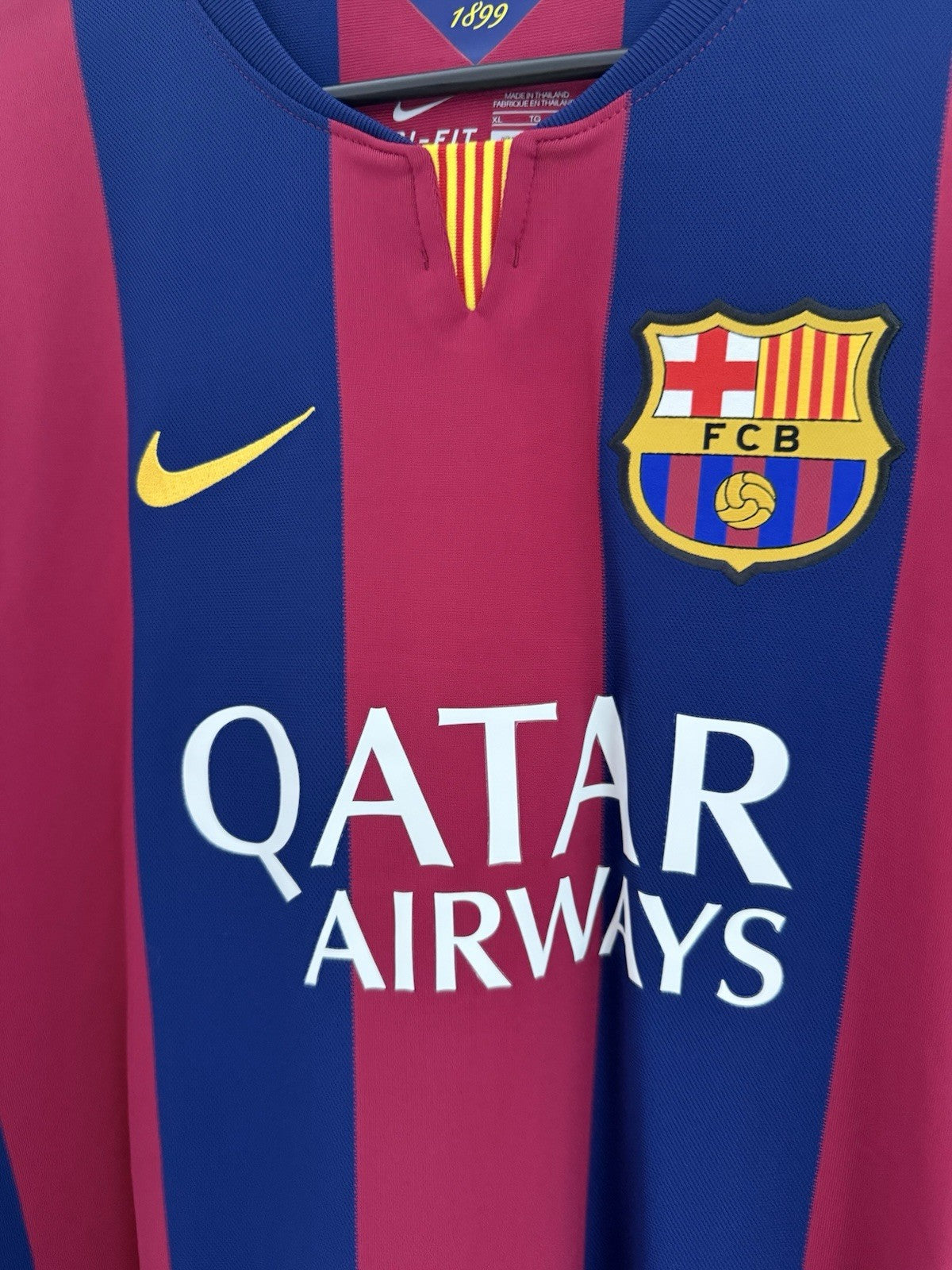 Barcelona A. Iniesta #8 2014/15 XL Home Shirt Nike BNWT 610594-423