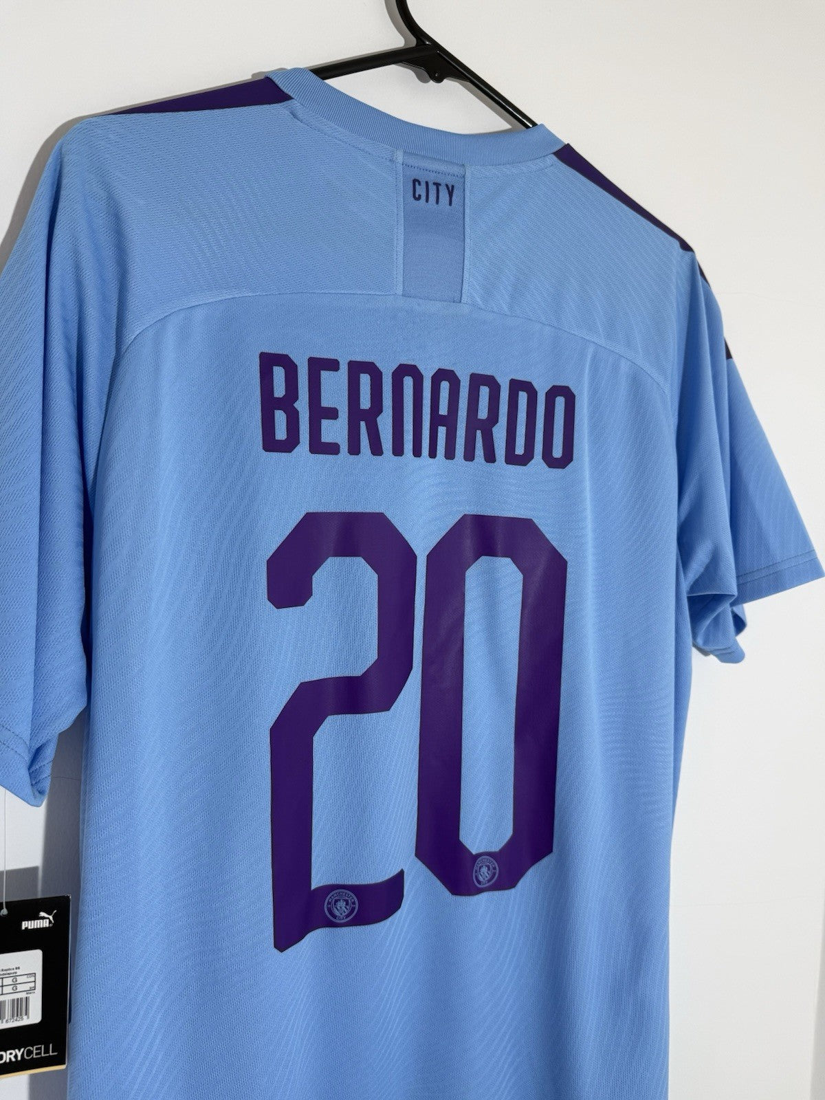 Manchester City Bernardo #20 2019/20 Large Home Shirt Puma BNWT 755586-01