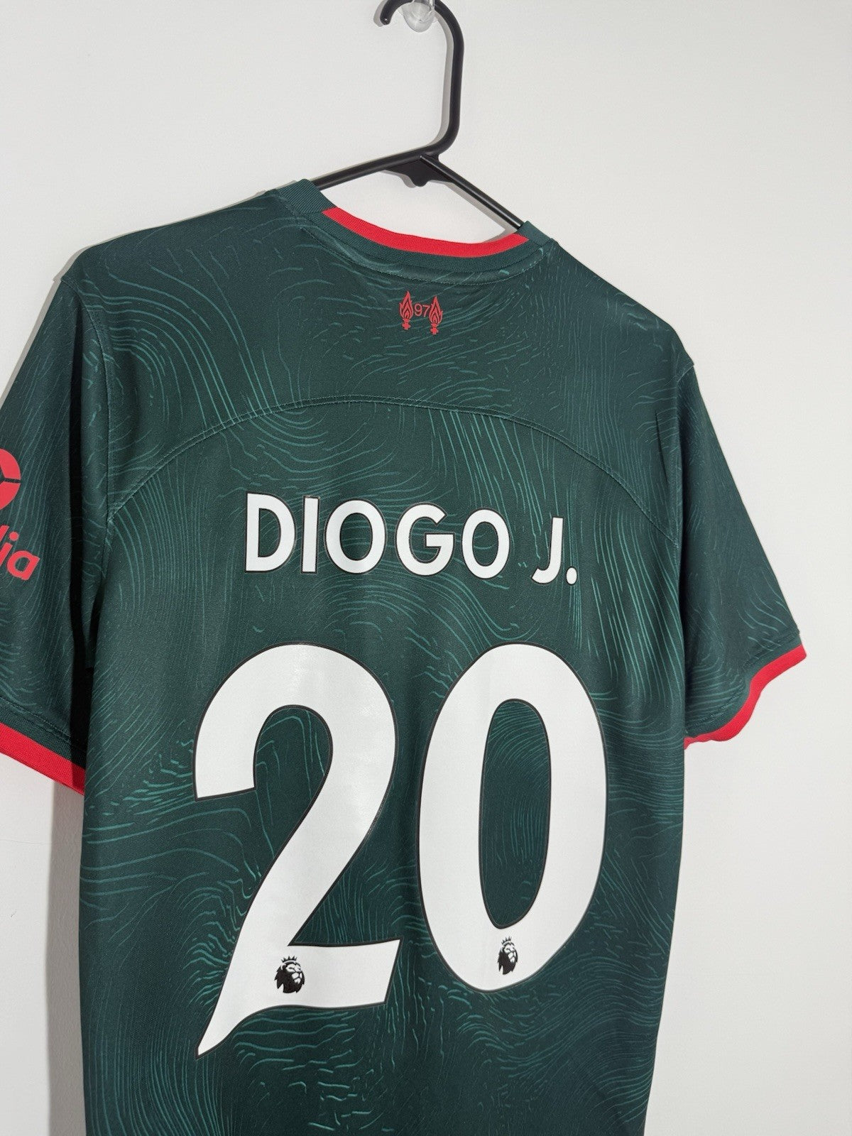 Liverpool Diogo .J #20 Medium 2022/23 3rd Shirt Excellent Condition DM1835-377