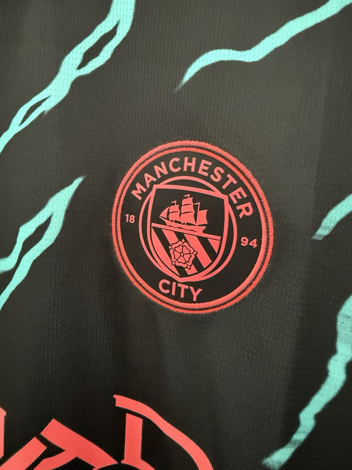 Manchester City Bernardo #20 2023/24 Large 3rd Brand New With Tag 770460-03