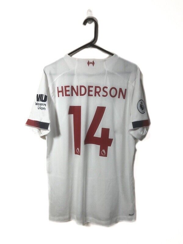 Henderson 14 Liverpool Large 2019 20 Away Shirt Excellent Condition Mt930013
