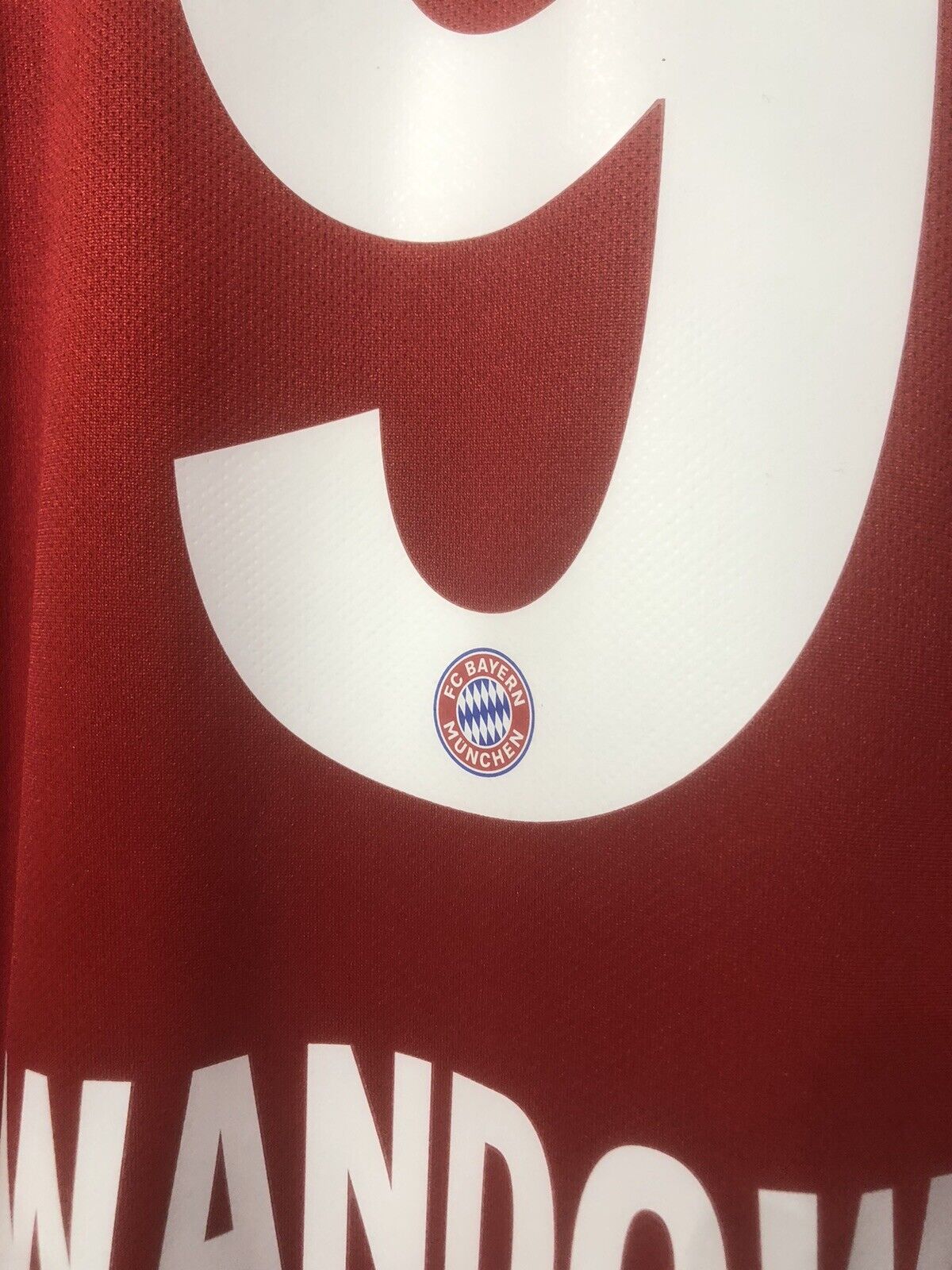 Lewandowski 9 Bayern Munich 2019 20 Large Home Shirt Excellent Condition Dw7410