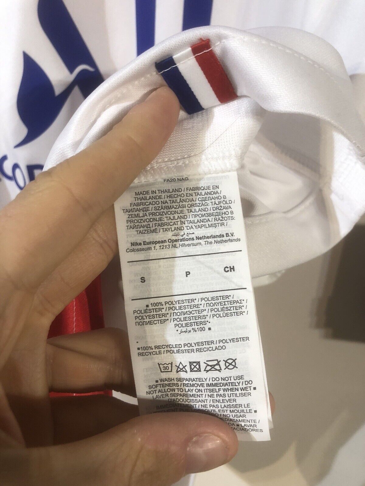 Mbappe #7 Paris St Germain 2020/21 Small Away Shirt Nike BNWT