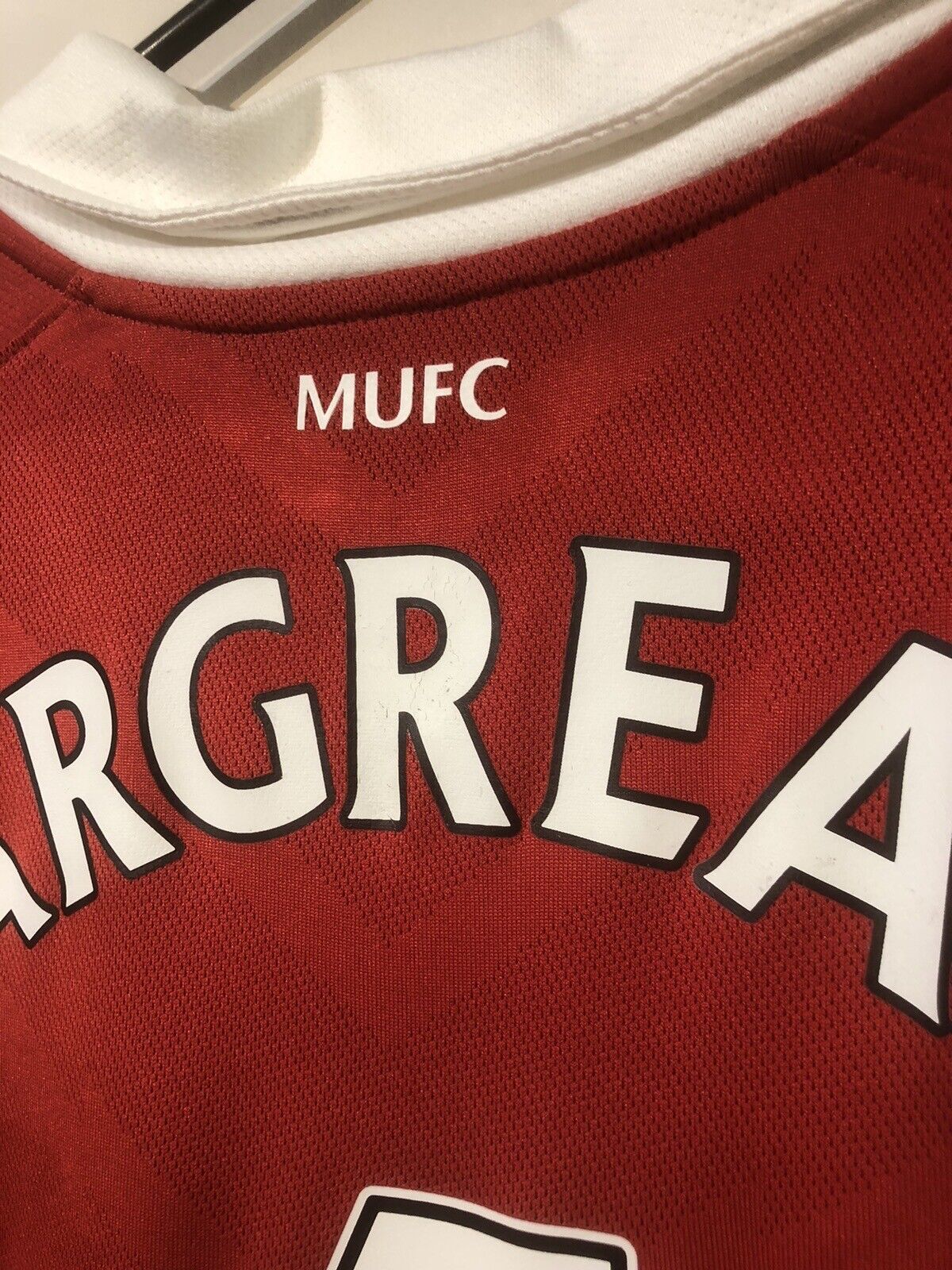 Hargreaves #4 Manchester United 2010/11 Medium Home Shirt Excellent Condition