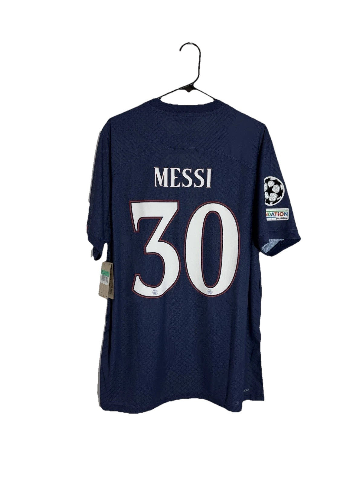 PSG Messi #30 2022/23 XL CL DriFitAdv Home Shirt Excellent Condition DJ7649-411