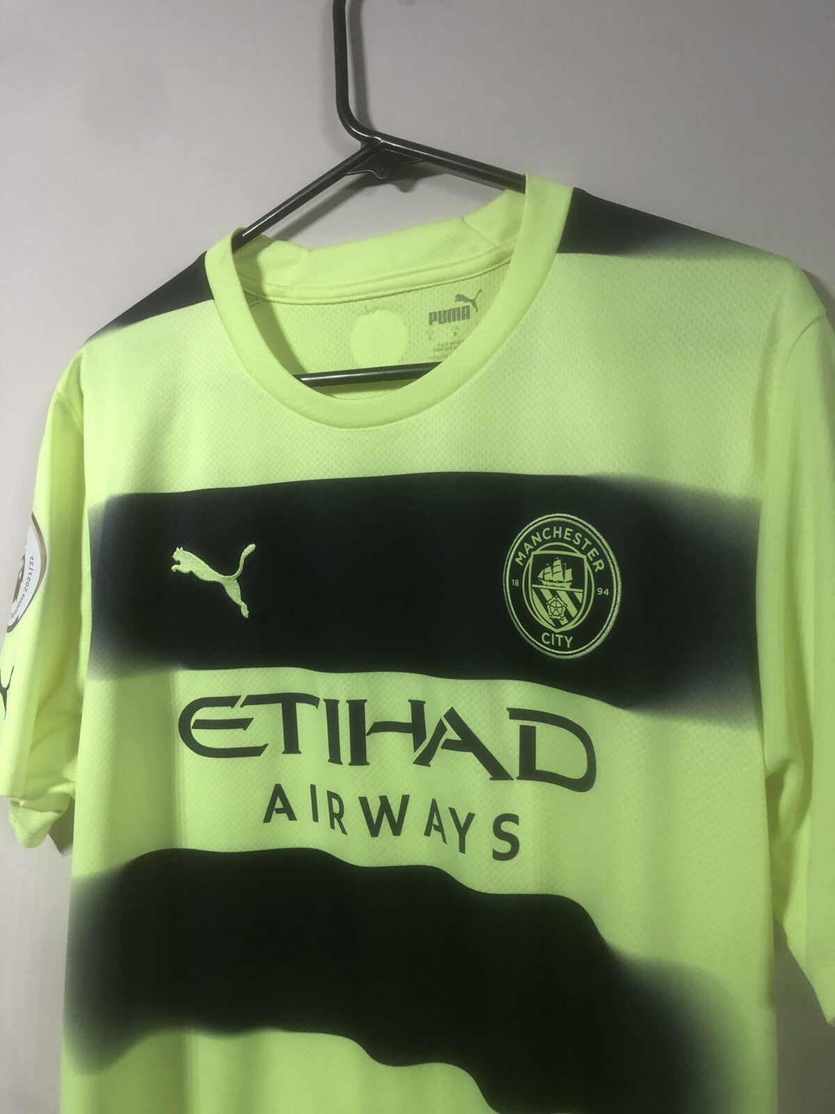 Manchester City J Alvarez #19 2022/23 Large 3rd Excellent Condition 765734-03