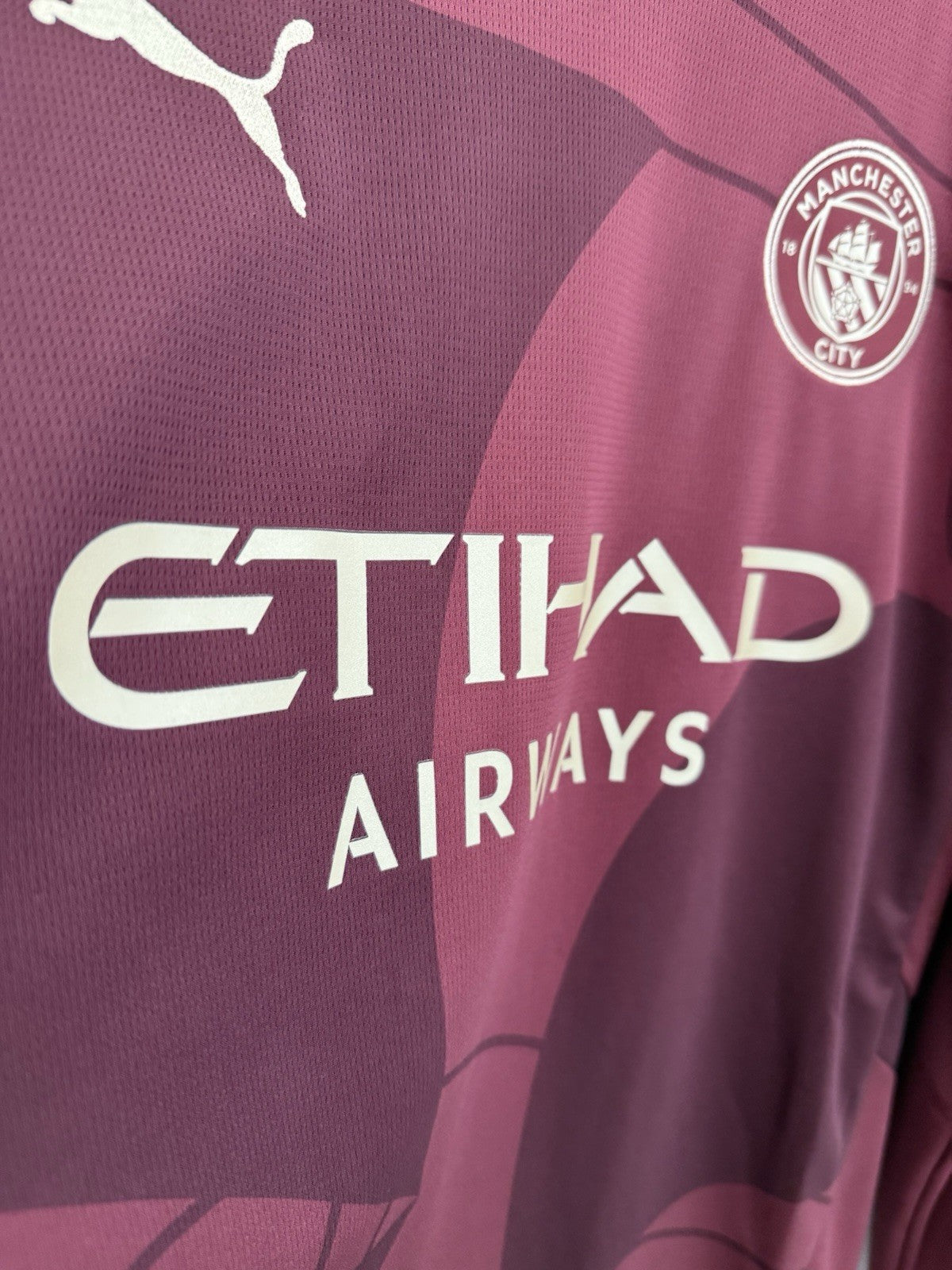 Manchester City Gvardiol #24 2024/25 Medium 3rd Excellent Condition 775201-03