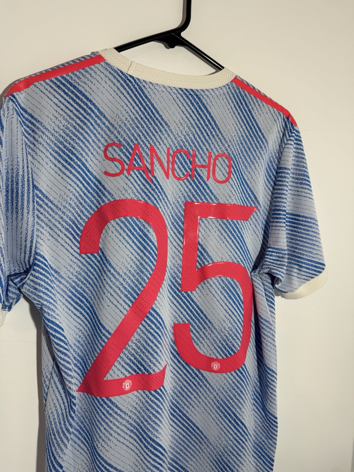 Manchester United Sancho #25 2021/22 Medium Authentic Away Shirt BNWT GM4622