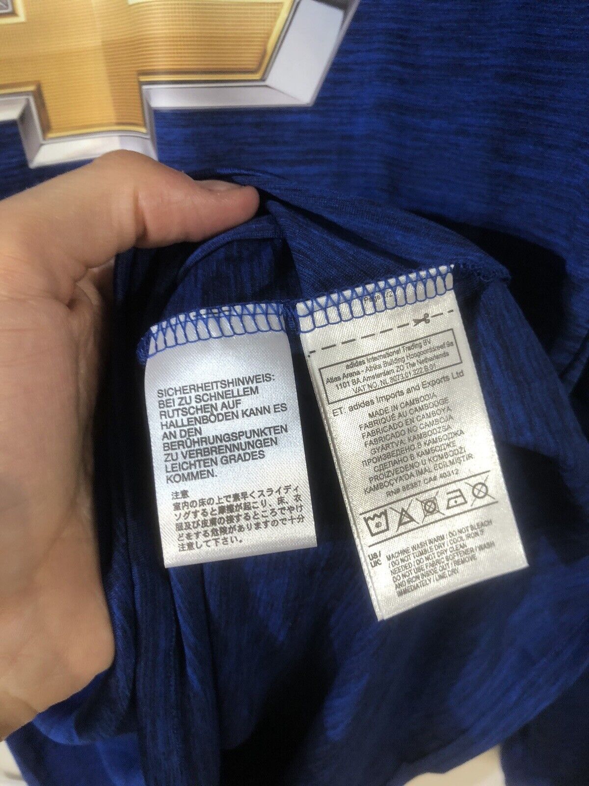 Manchester United 2016/17 Medium L/S Away Europa League Final Shirt BNWT