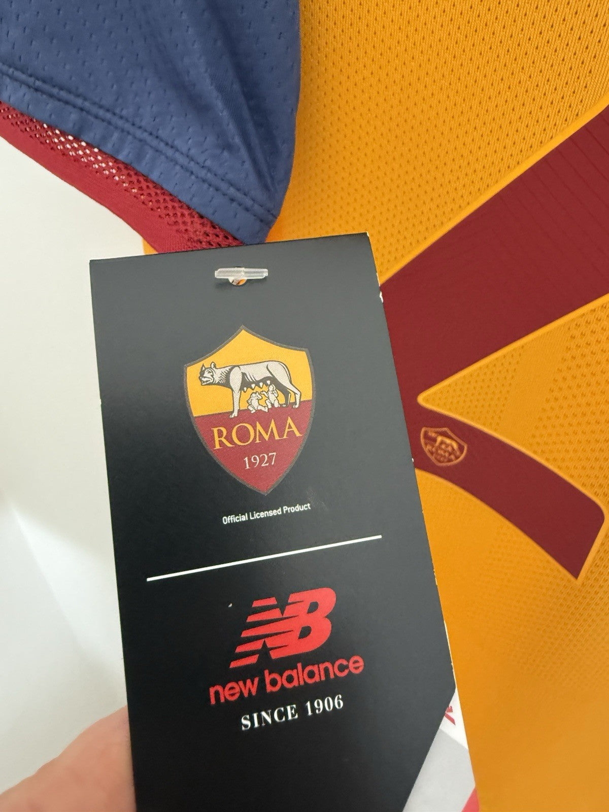 AS Roma Zaniolo #22 2021/22 XL 3rd Shirt New Balance BNWT MT130222