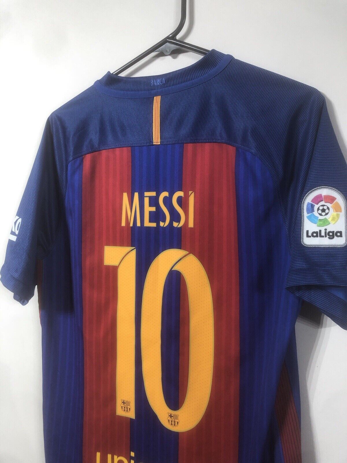 Messi 10 Barcelona 2016 17 Home Small Shirt Nike Excellent Condition 776850 481