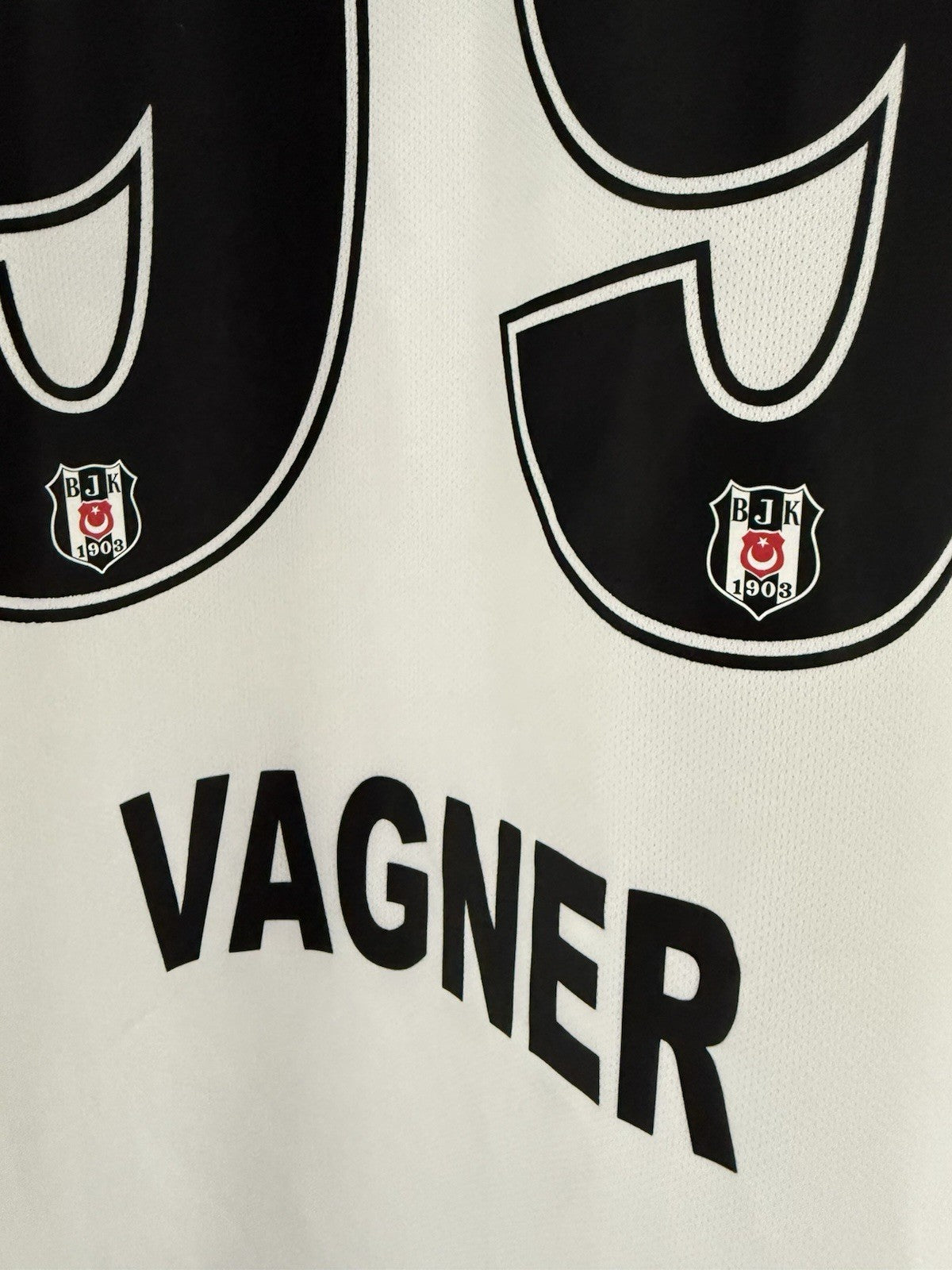 Besiktas Vagner #99 2018/19 Medium Home Shirt Adidas Excellent Condition CG0691