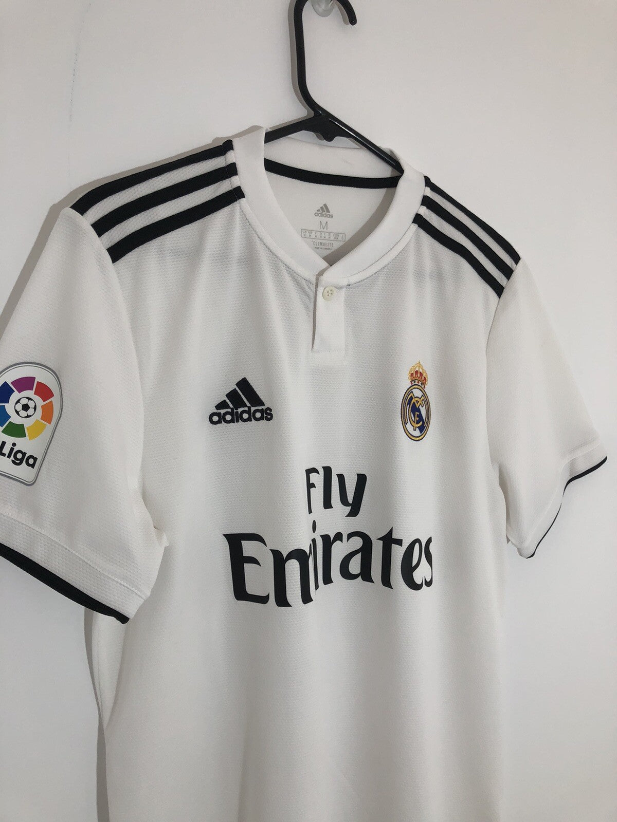 Real Madrid Isco #22 2018/19 Medium Home Shirt Adidas Excellent Condition CG0550