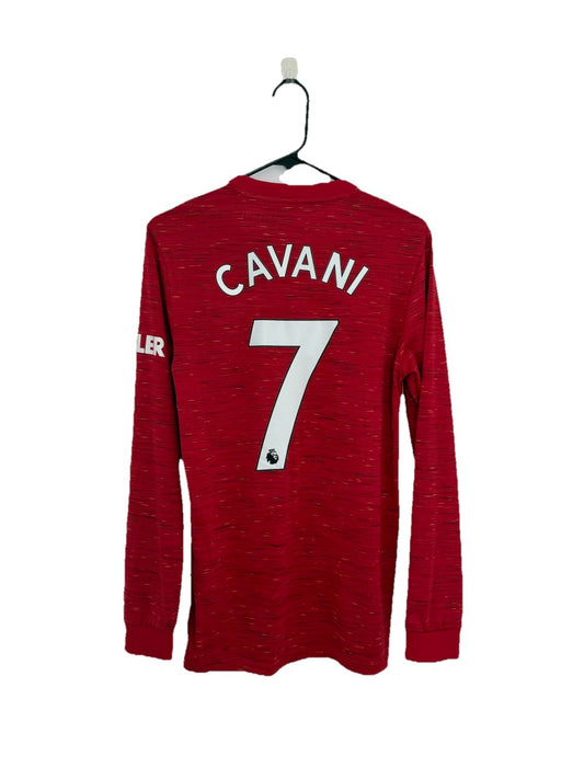 Manchester United Cavani #7 2020/21 Small Home Shirt Excellent Condition FM4290