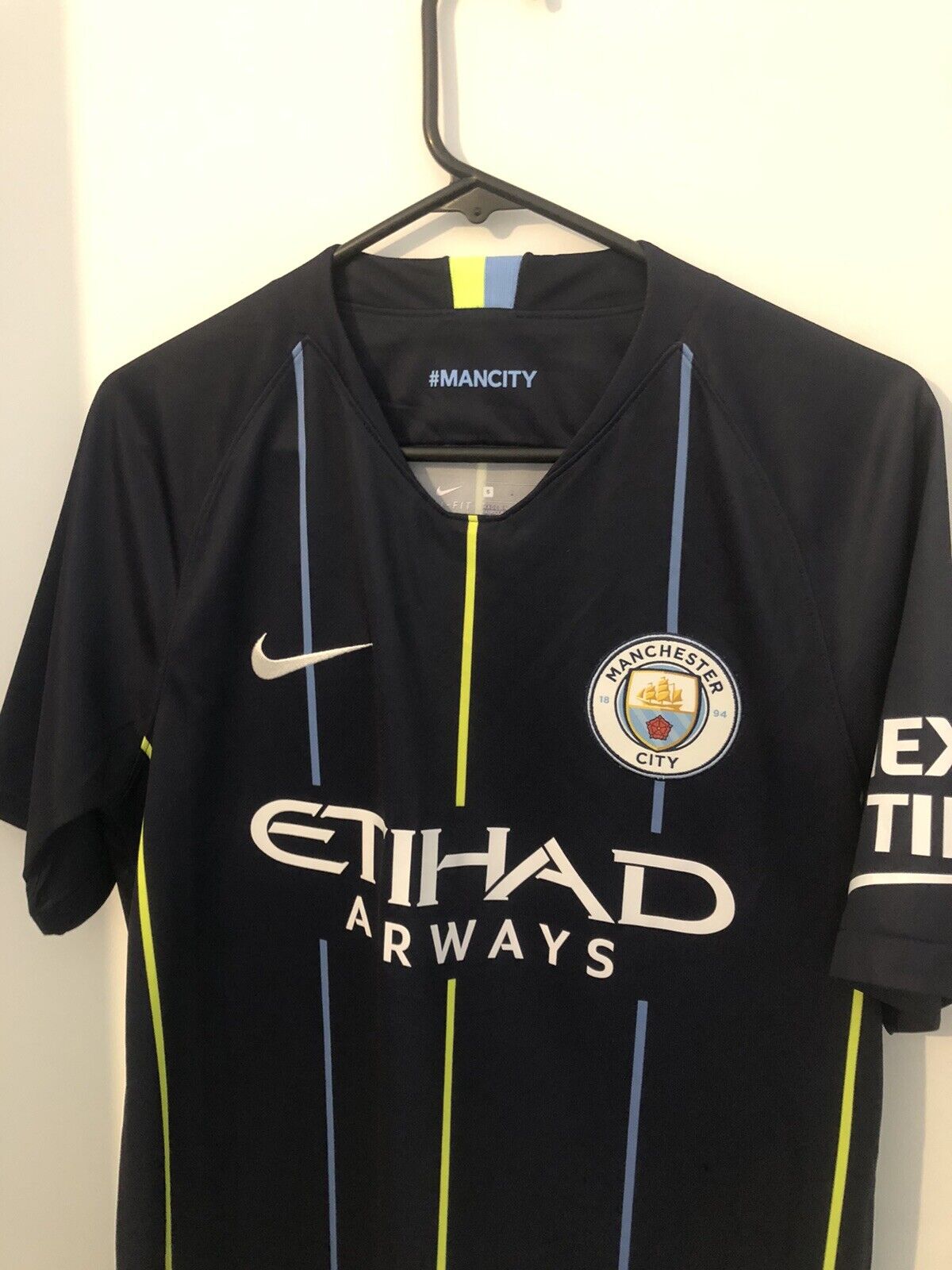 Foden 47 Manchester City 2018 19 Small Away Shirt Excellent Condition 919002 476