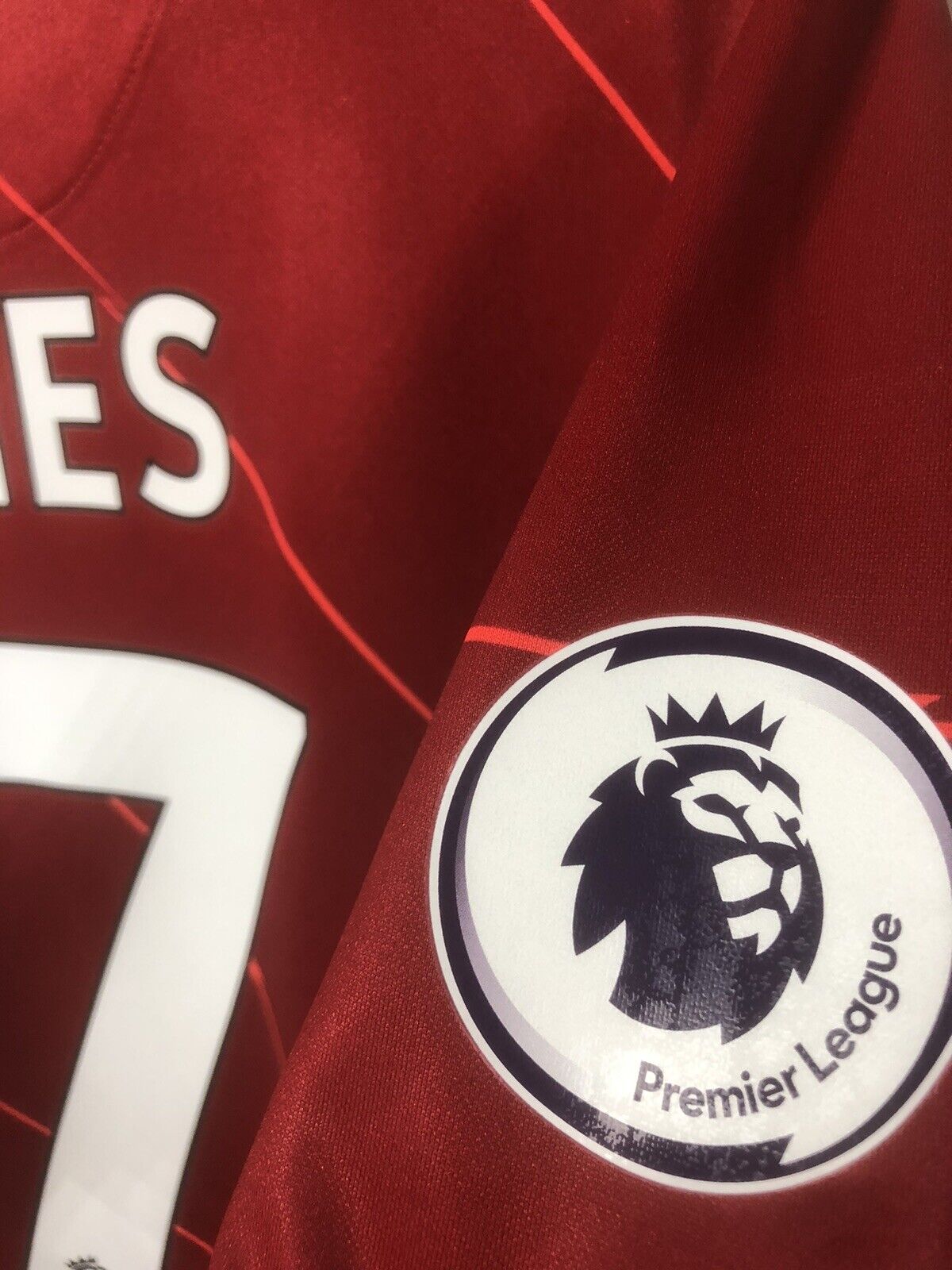 Jones #17 Liverpool Medium 2021/22 Home Shirt Nike Excellent Condition