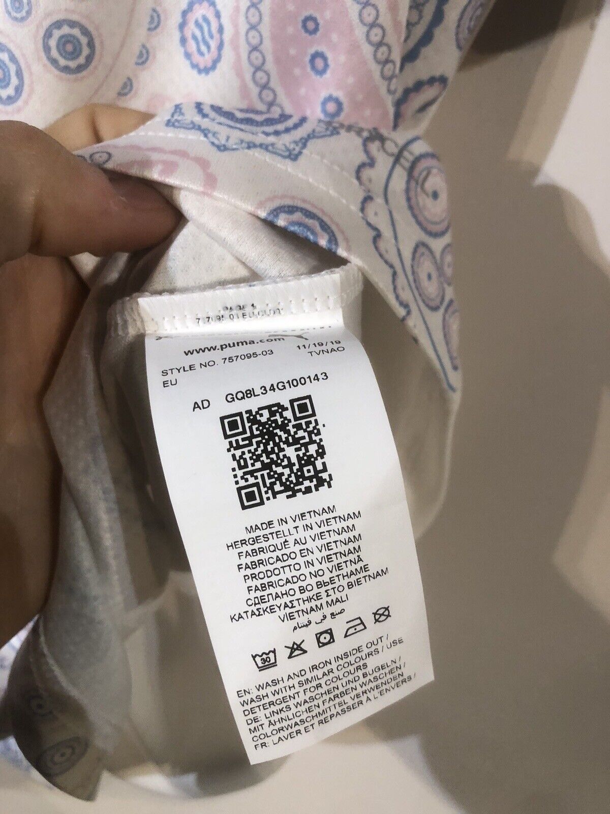 Rodrigo #16 Manchester City 2020/21 Medium 3rd Shirt Puma Excellent Condition