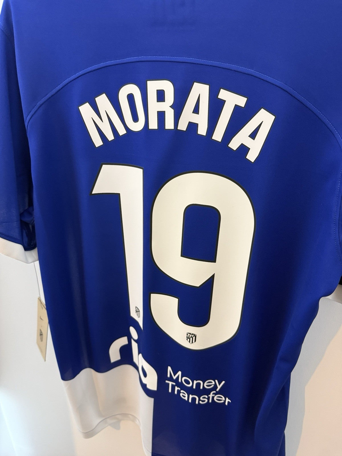 Atletico Madrid Morata #19 2023/24 Large 3rd Shirt BNWT DX2679-418