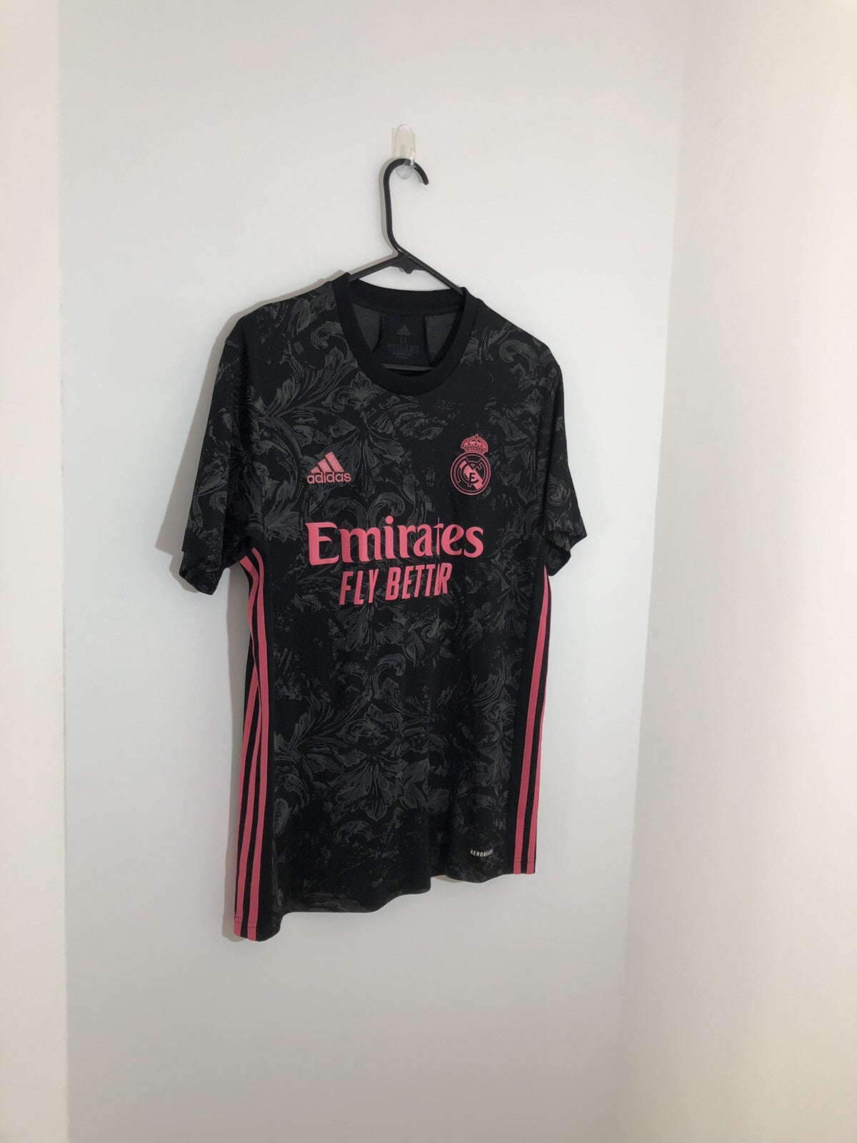 Vini Jr #20 Real Madrid 2020/21 Medium 3rd Shirt Excellent Condition GE0933