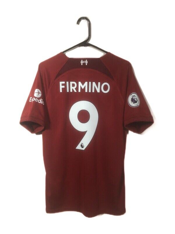 Firmino 9 Liverpool Medium 2022 23 Home Shirt Excellent Condition DM1843 609