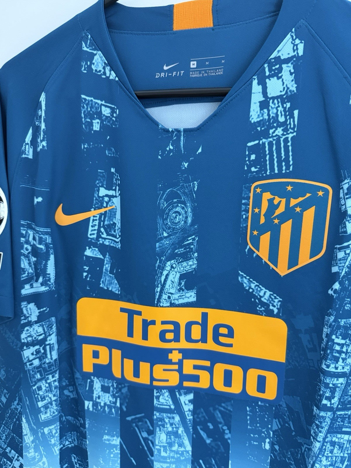 Atletico Madrid Koke #6 2018/19 Medium CL 3rd Shirt BNWT 918983-302