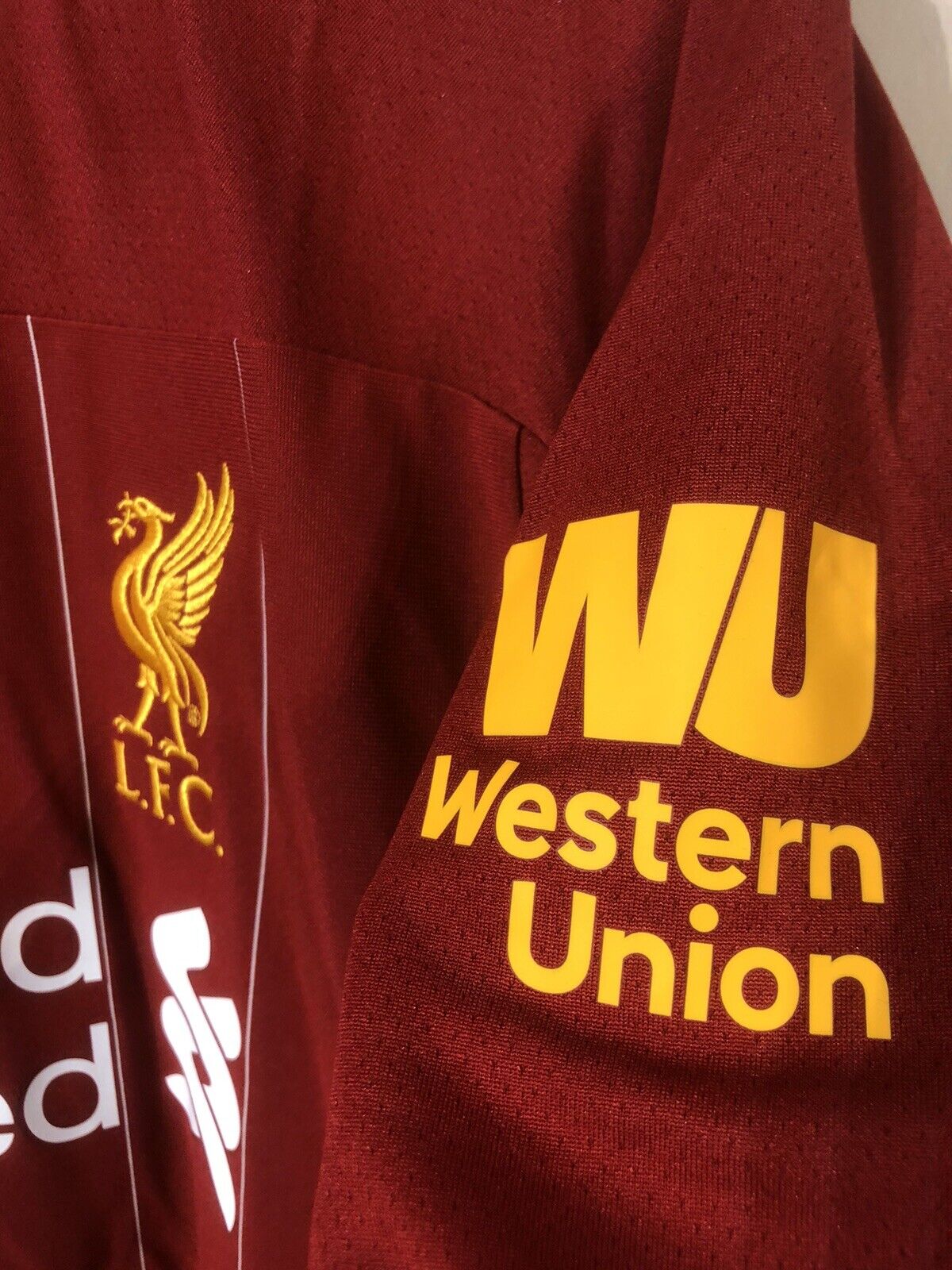 Fabinho #3 Liverpool Large CL 2019/20 Home Shirt Jersey New Balance BNWT