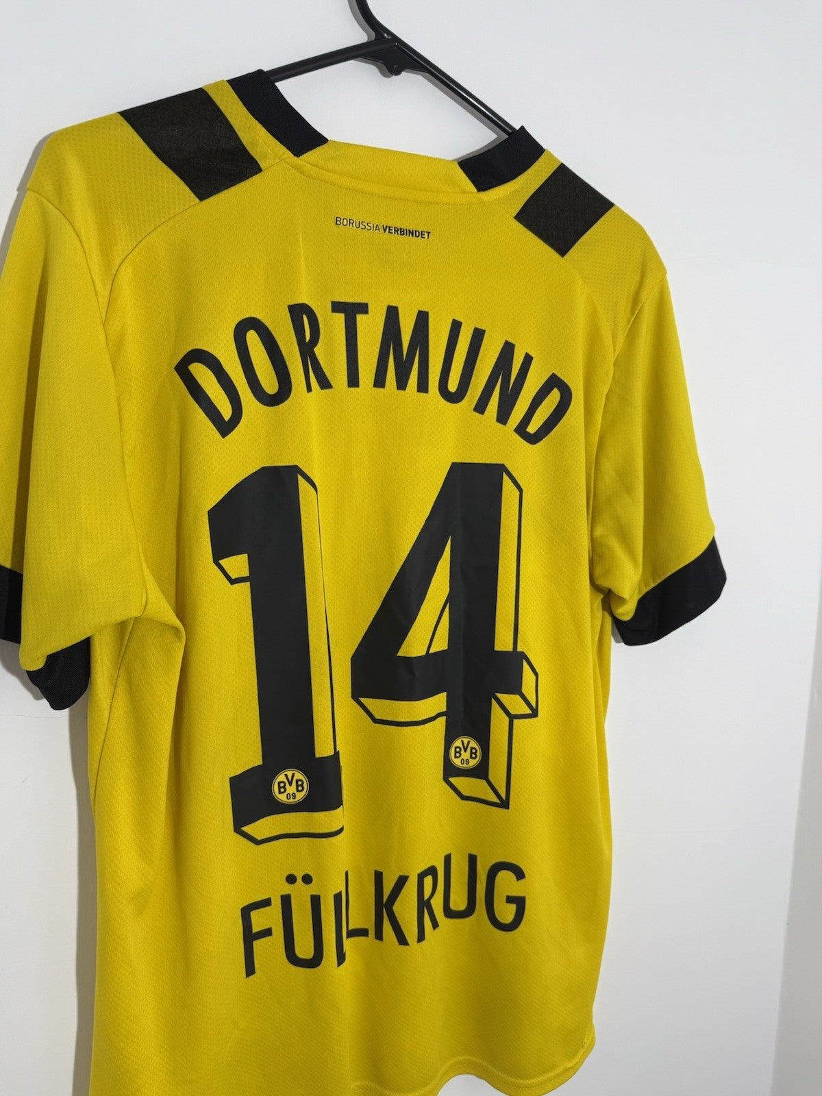Borussia Dortmund Füllkrug #14 2022/23 Large Home Excellent Condition 765883-01