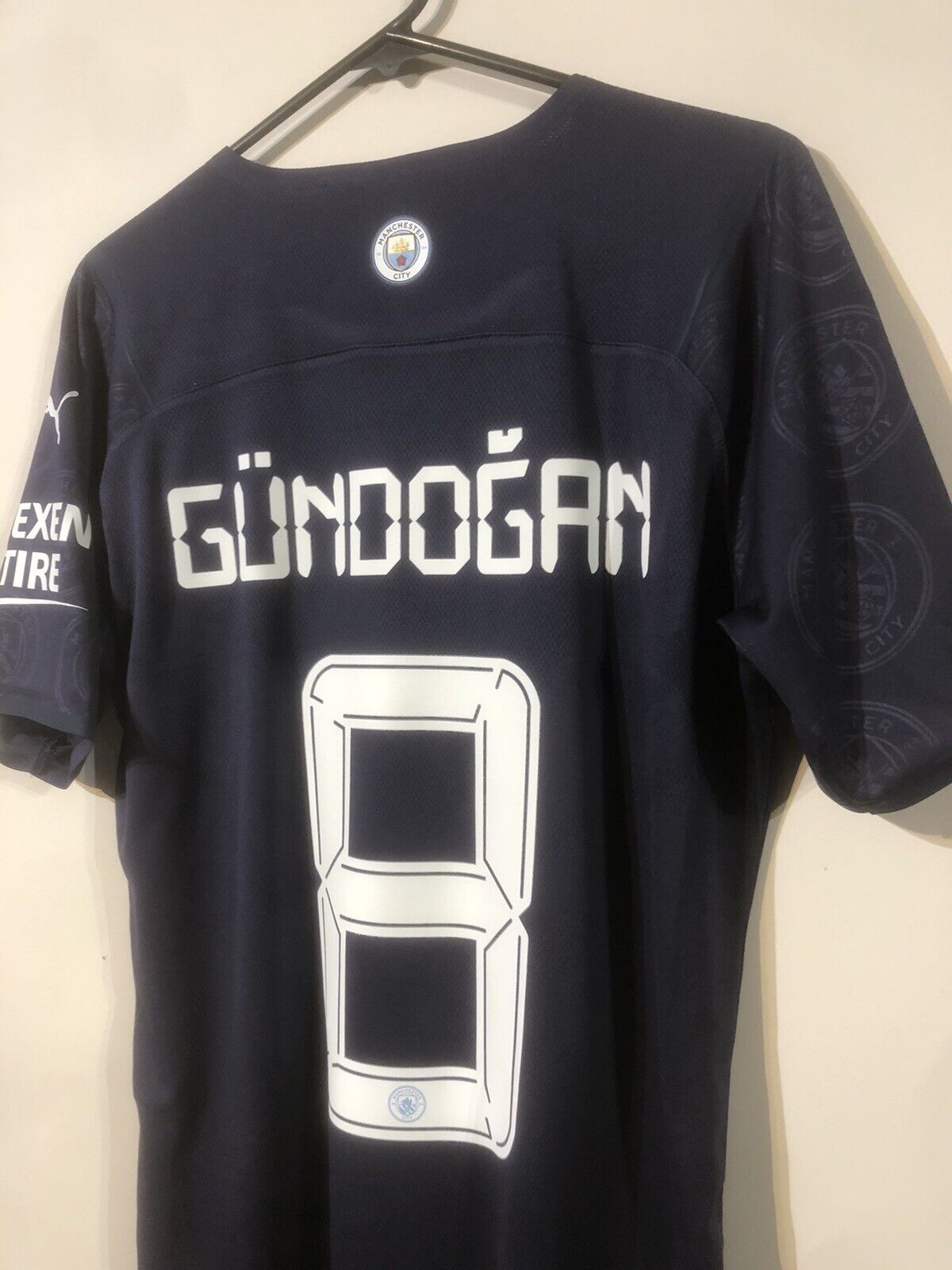 Gundogan #8 Manchester City 2021/22 X-Large Authentic 3rd Shirt Puma BNWT