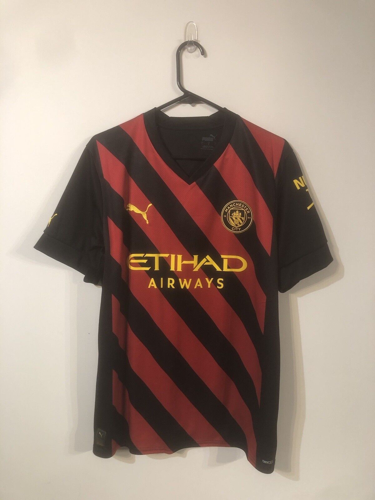 Foden #47 Manchester City Treble 2022/23 Large Away Shirt Excellent Condition