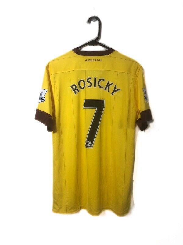 Rosicky #7 Arsenal 2012/13 Medium Away Shirt Nike Excellent Condition 386824-749