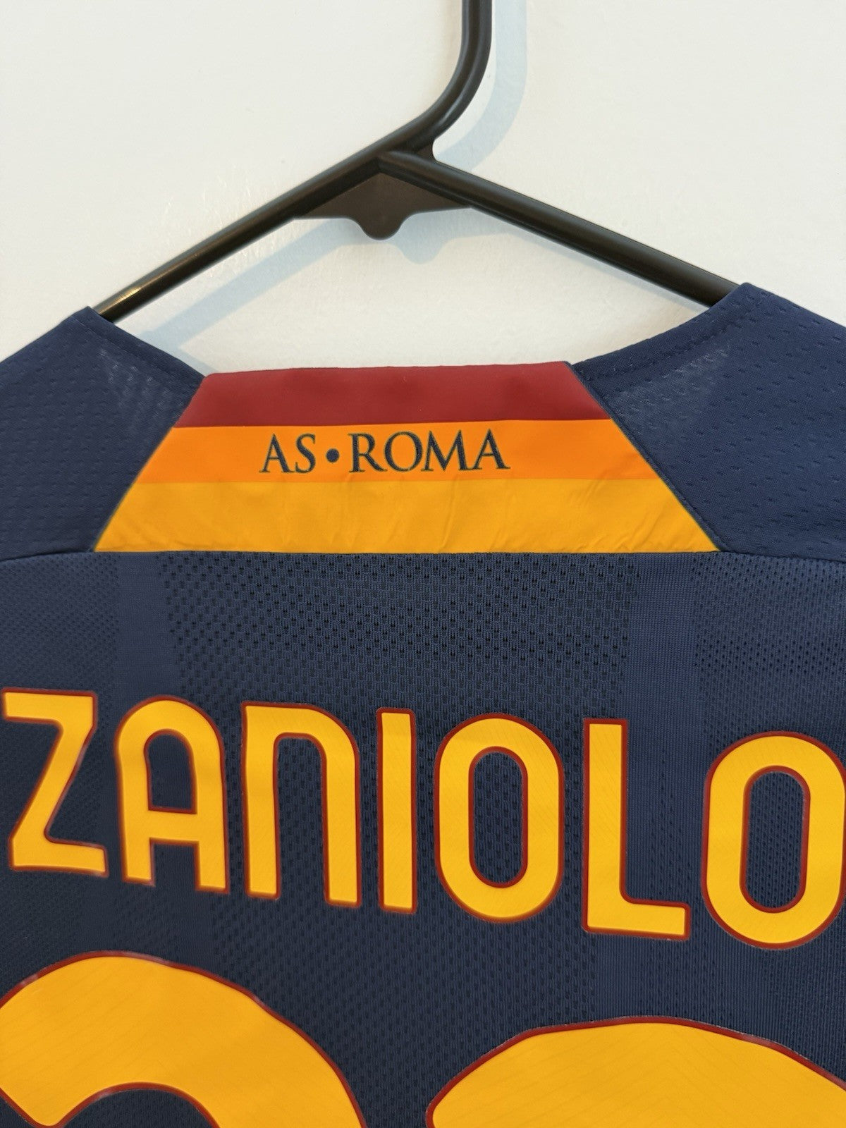 AS Roma Zaniolo #22 2021/22 Small 4th Shirt New Balance BNWT MT130253