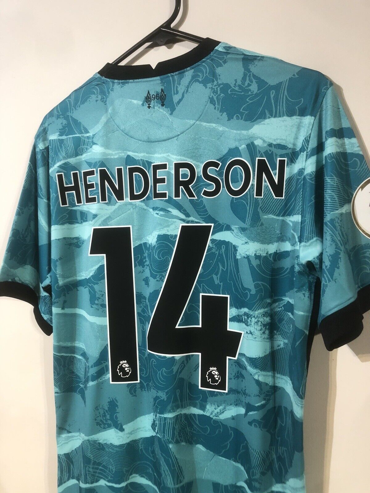 Henderson #14 Liverpool Medium 2020/21 Away Shirt Jersey Nike BNWT
