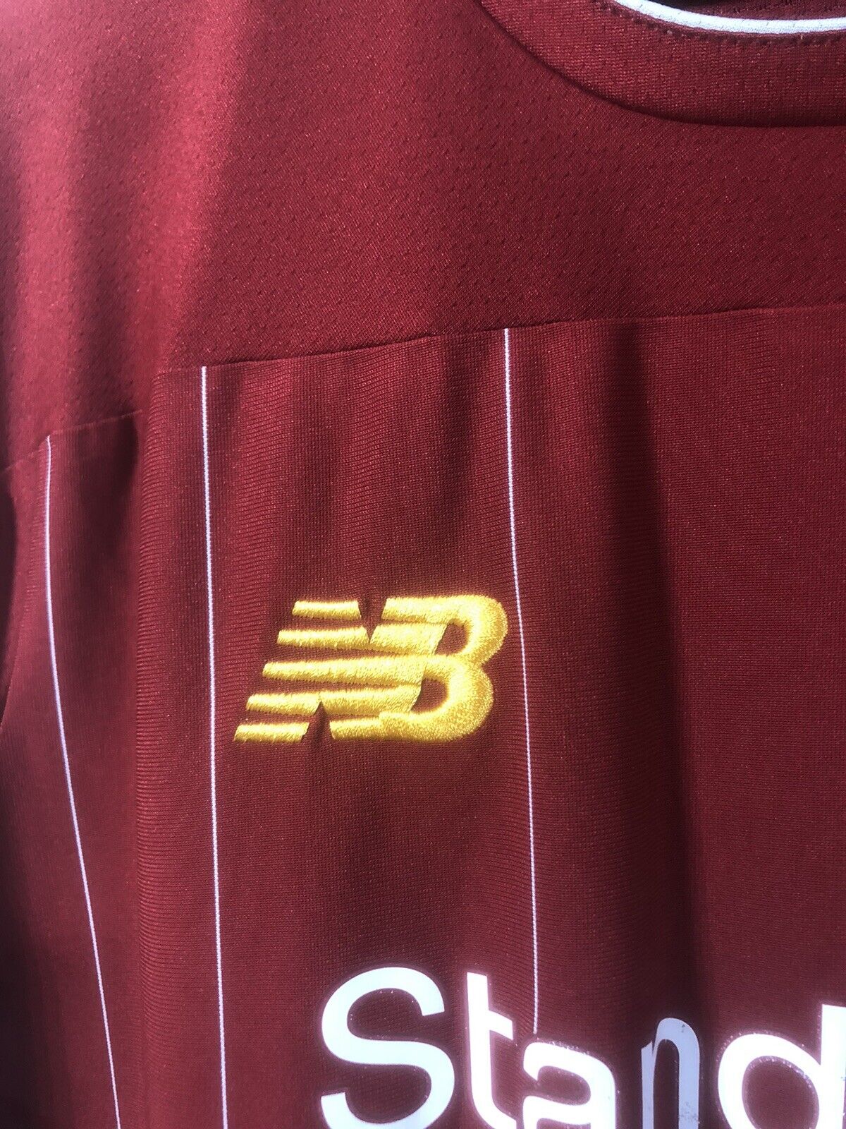 Firmino 9 Liverpool Xl 2019 20 Home New Balance Very Good Condition MT930000