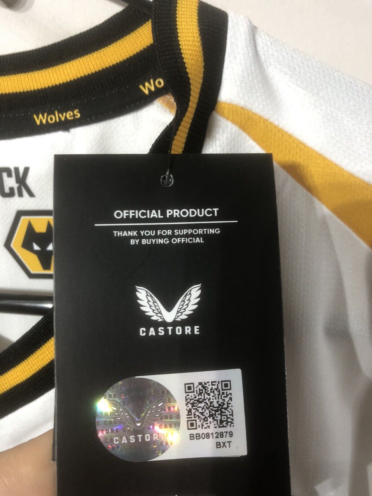 Hee Chan #26 BNWT Wolves 2021/22 Large 3rd Football Shirt Jersey Castore