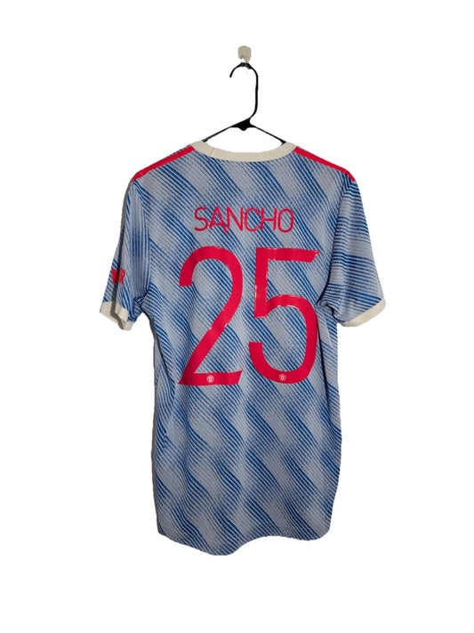 Manchester United Sancho #25 2021/22 Medium Authentic Away Shirt BNWT GM4622