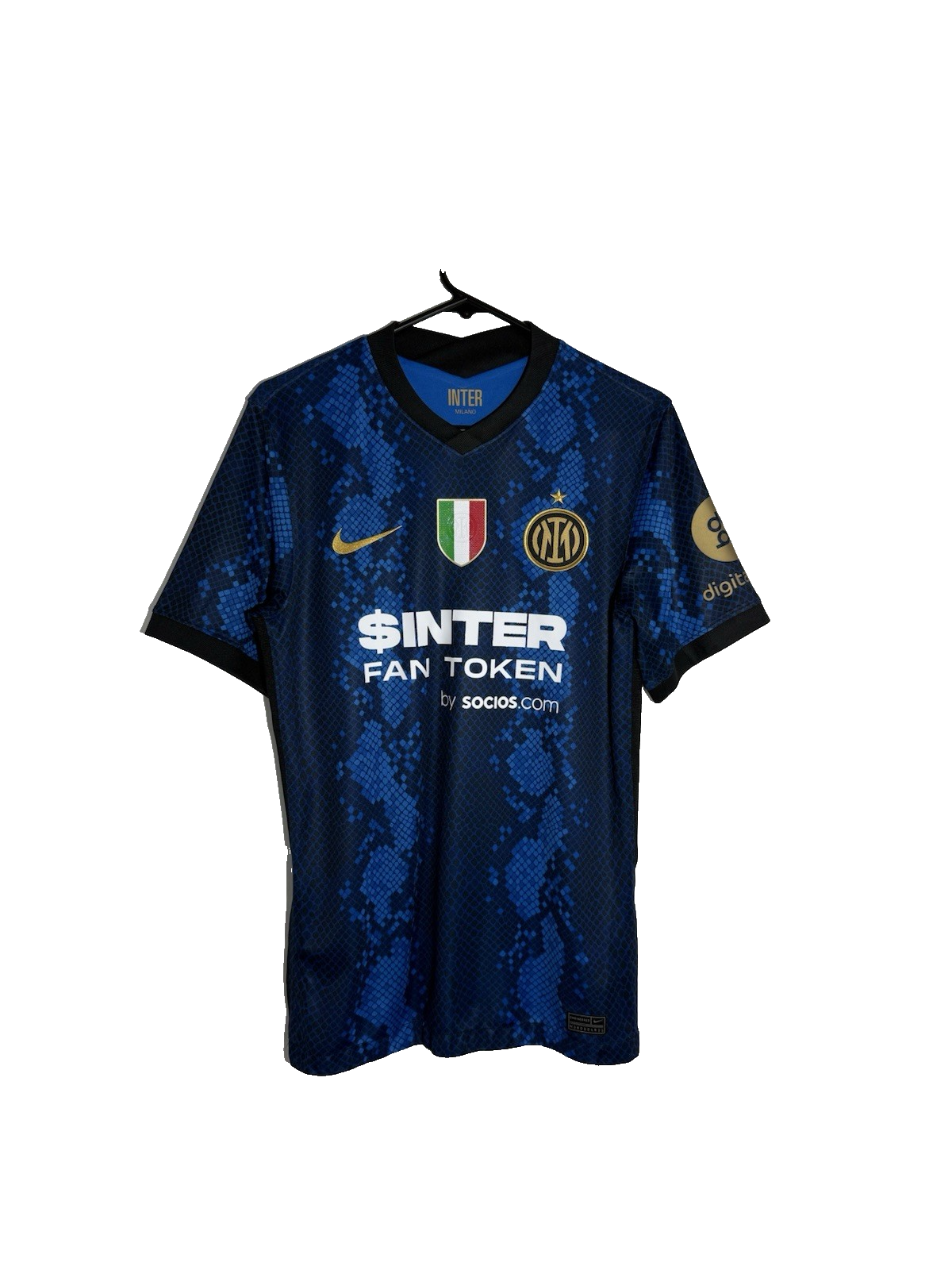 Inter Milan Dumfries #2 2021/22 Small Home Shirt Excellent Condition CV7900-414