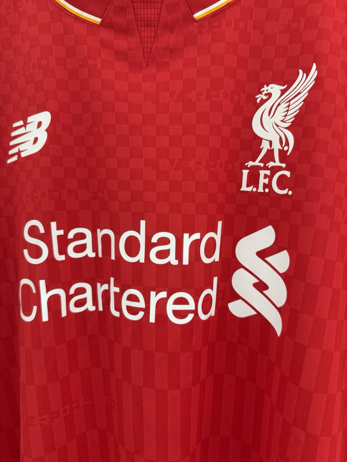 Liverpool 2015/16 Large Home Shirt New Balance BNWT