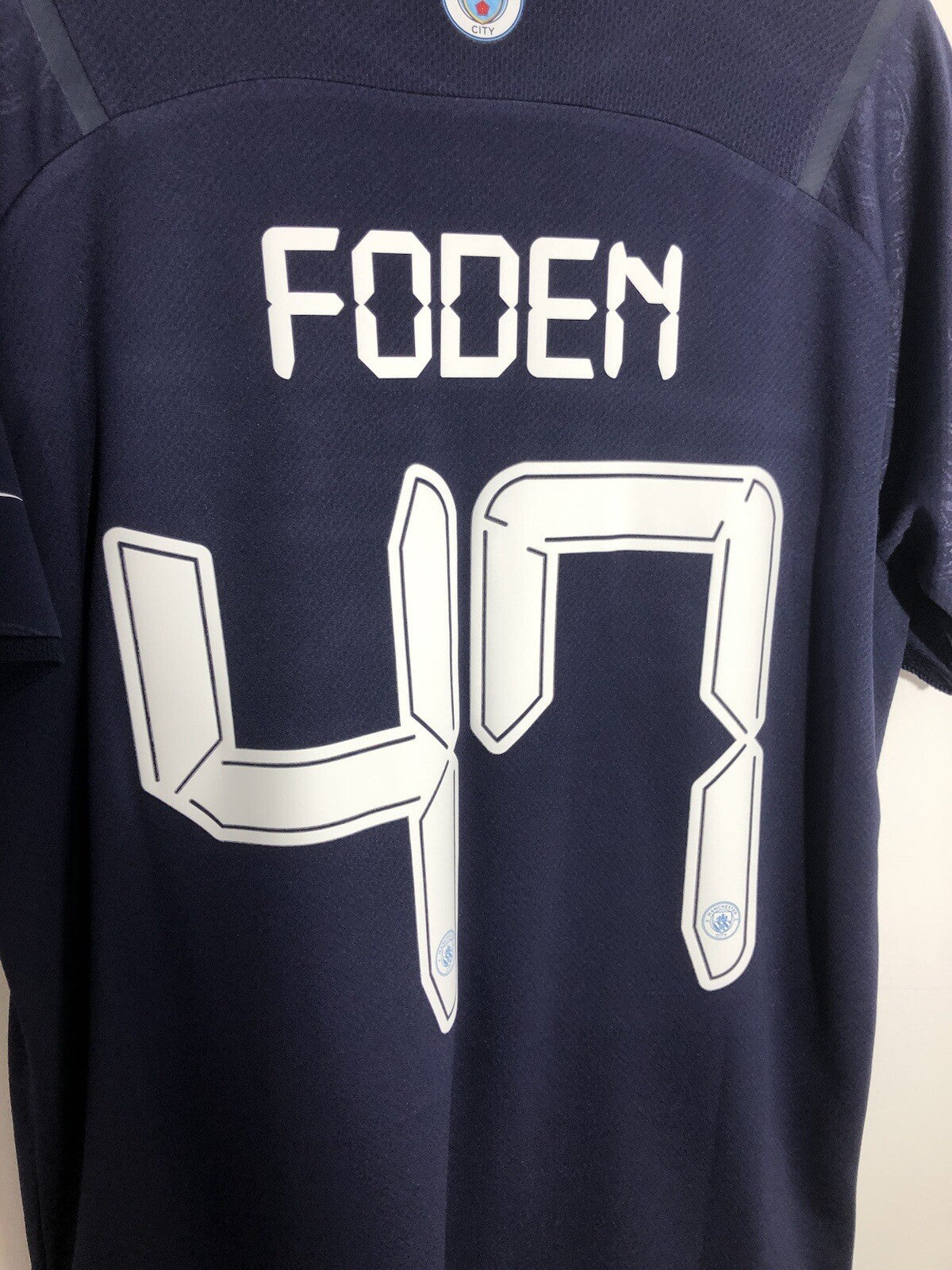 Manchester City Foden #47 2021/22 Large 3rd Shirt BNWT 759219-03