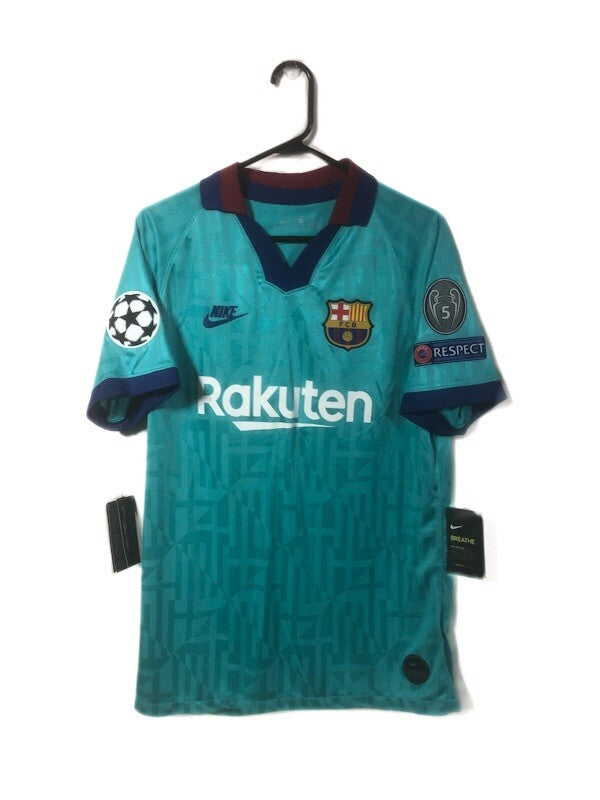 Barcelona Messi #10 2019/20 3rd Medium Champions League Shirt BNWT AT0029-310