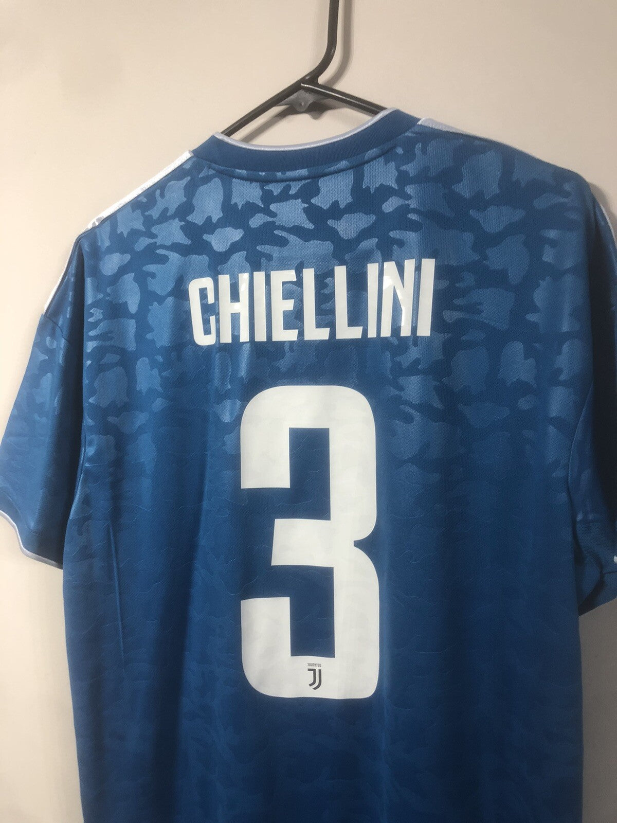 Juventus Chiellini #3 2019/20 Large 3rd Shirt Adidas Excellent Condition DW5471