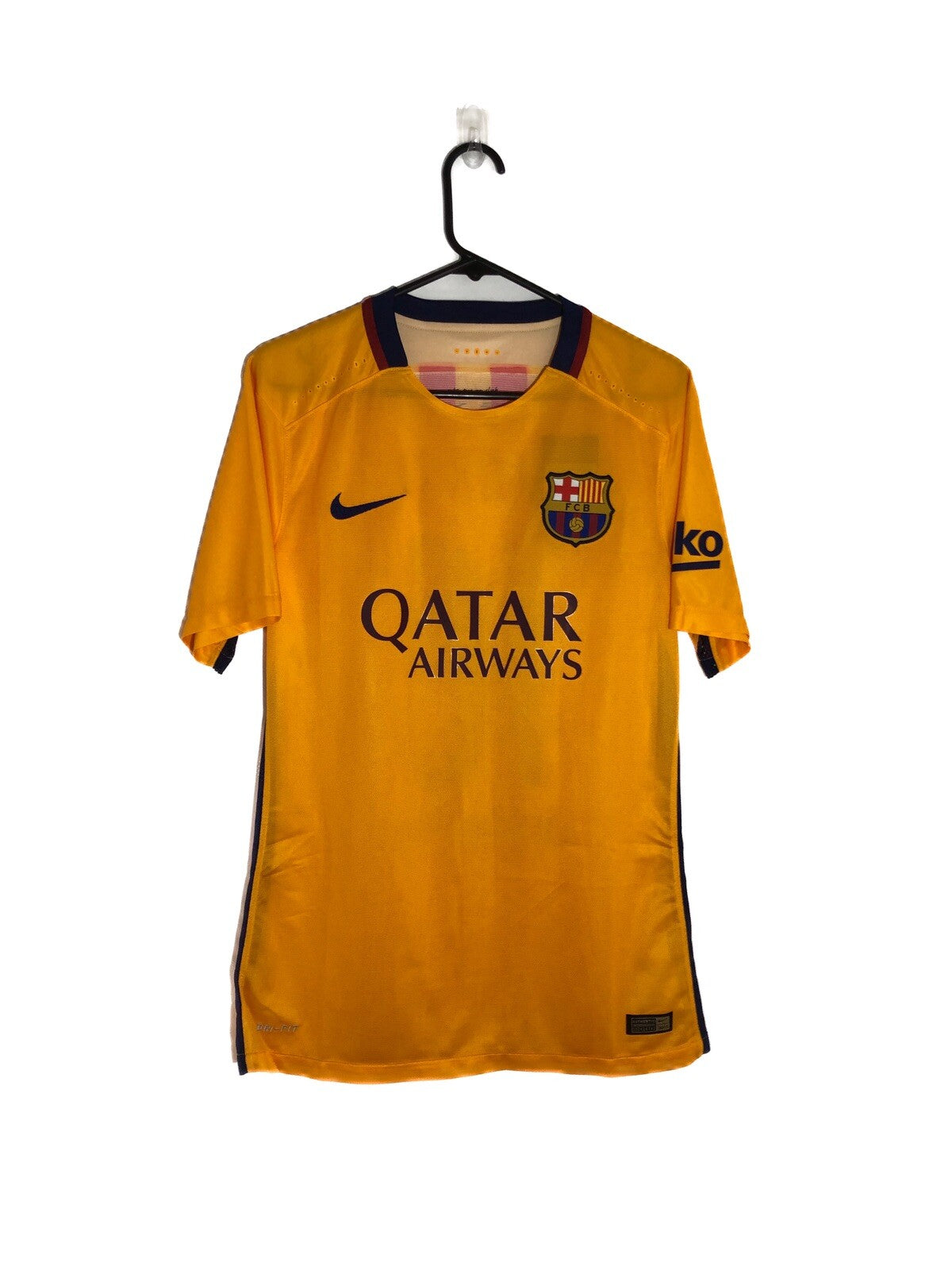 Barcelona Messi #10 2015/16 Vaporknit Medium Away Shirt BNWT 739659-740